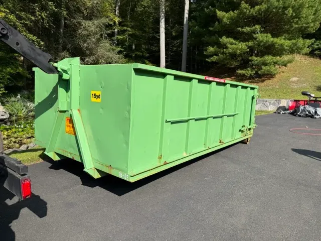 15 Yard roll-off dumpster