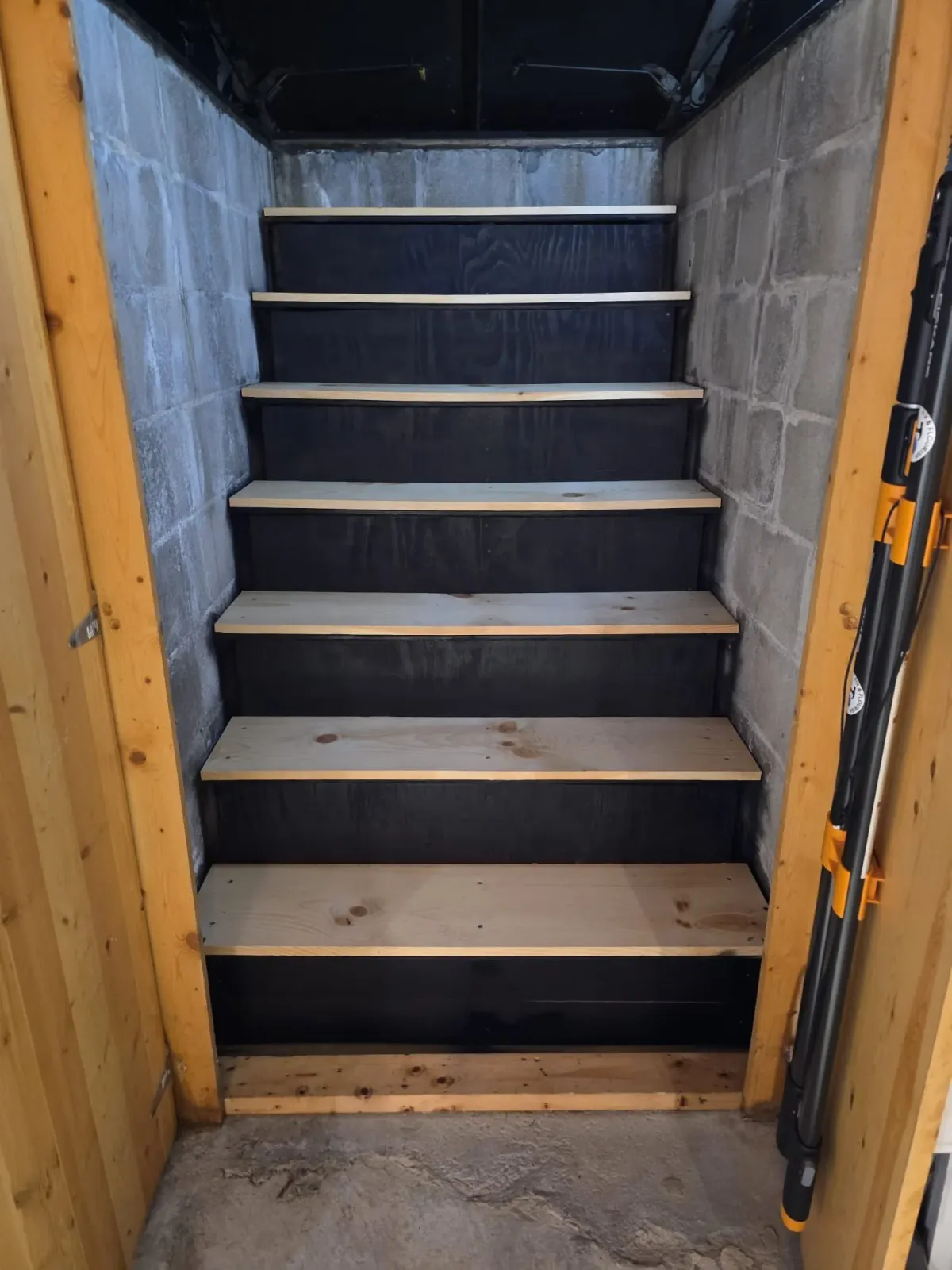Basement staircase refurbishment