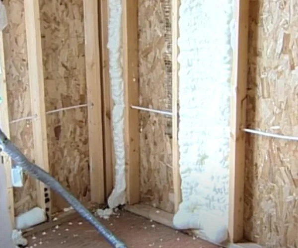 Blown-in Insulation work photo