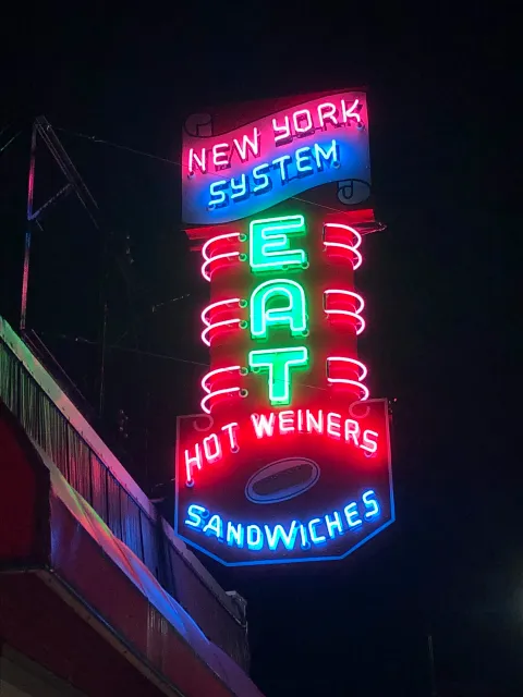New York System Sign, Rhode Island, Boston Area