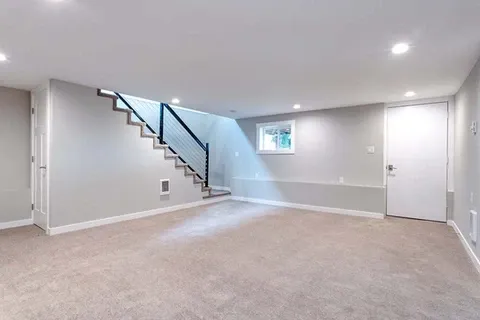 New finished basement