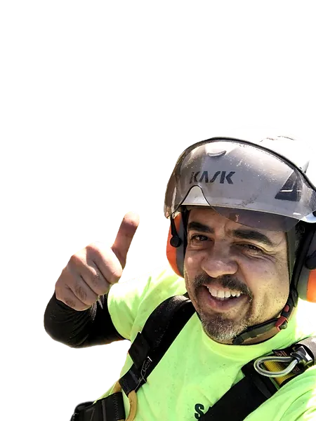 Portrait of Salatiel Dornelas, owner of Sasa's Tree Care