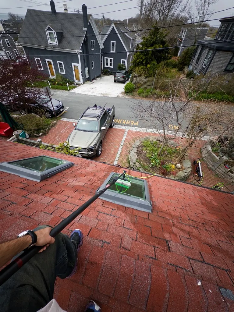 Clean house exterior