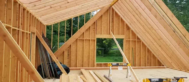 Framing a custom building in CT