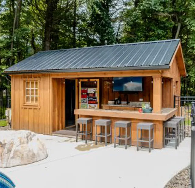 built shed