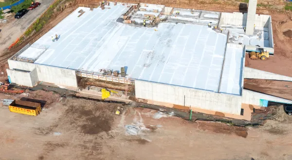 Sweeney, drone image of job site, highlighted-item-1