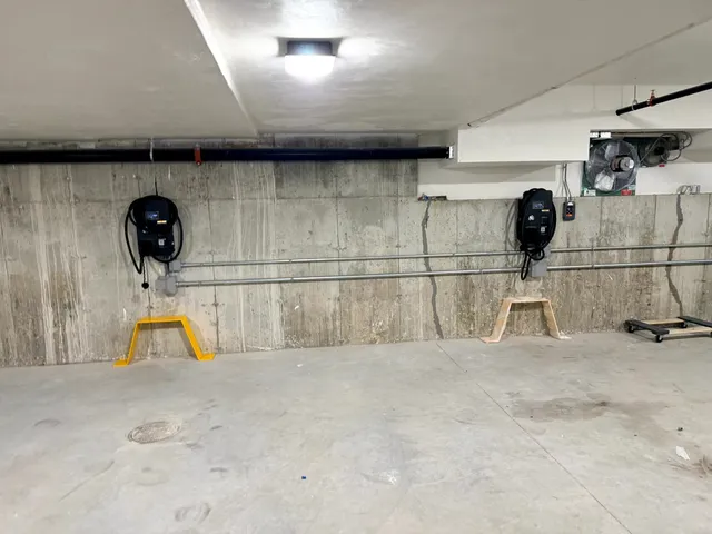 ev installation project in boston