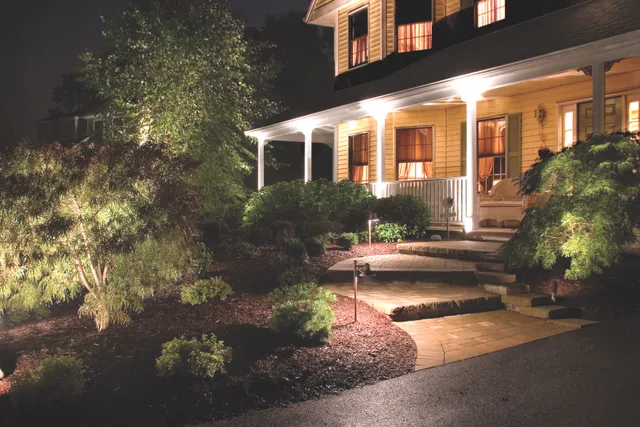 Outdoor Lighting Design by Preferred Properties work photo