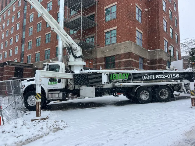 Legacy Concrete Pumping LLC work photo