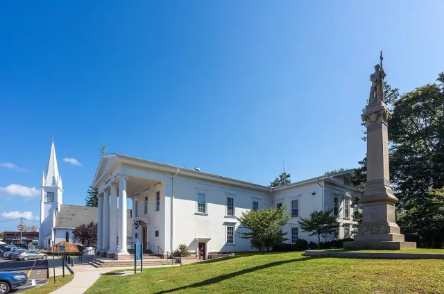 Branford, Connecticut town hall.