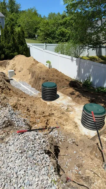 Legacy Excavation is an excavation company that provides septic tank, riser, and distribution box repair for homeowners in Plymouth County, MA