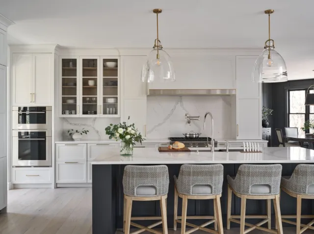 Custom kitchen designs that balance creativity and practicality.