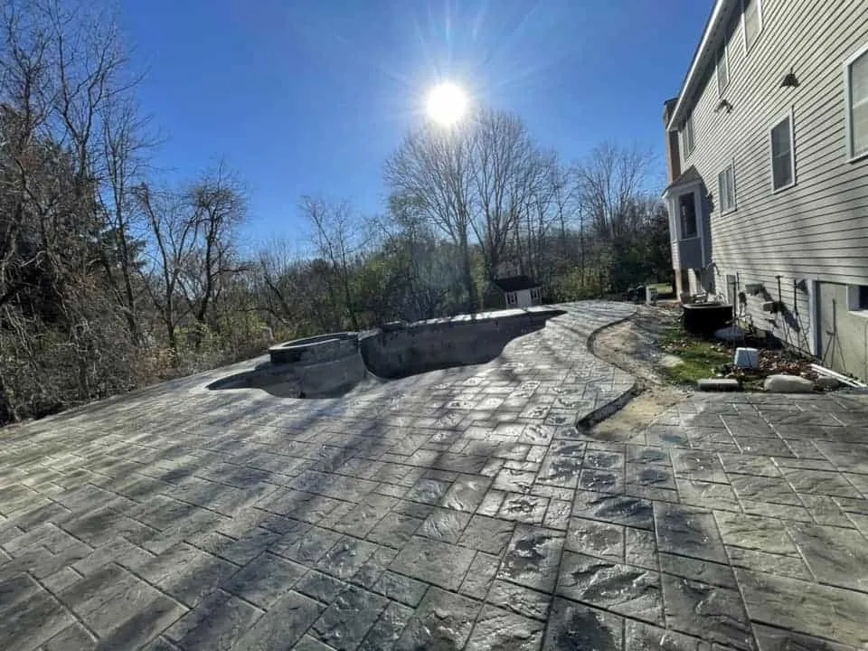 work photo from ironhardscapemasonry.com