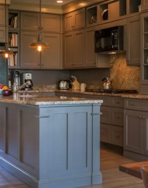Complete Kitchen Cabinets Painting Project in Massachusetts