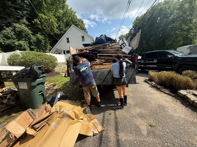 P.F. Junk Removal And Cleaning Services work photo