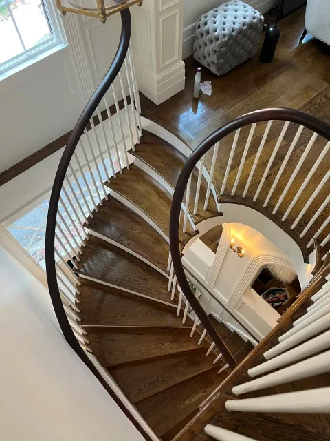 Wood Restoration and Stair Refinishing - J Clarke Painting - Boston