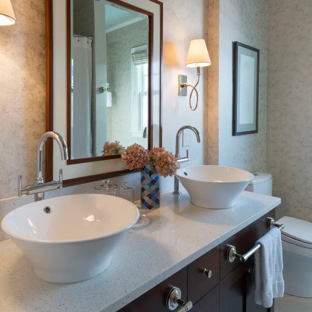 View bathrooms