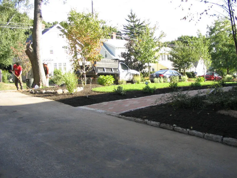 work photo from millstonelandscape.com