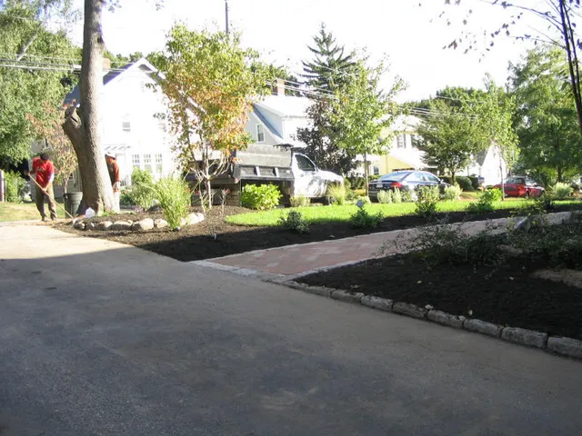 work photo from millstonelandscape.com