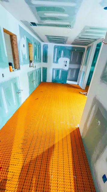 Heated Floor Installation