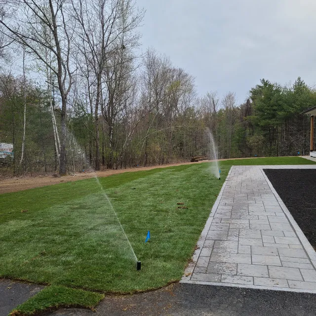 Jeff Desrosiers Irrigation Company work photo