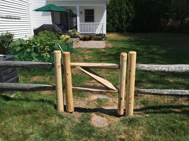 Wooden Gate & Fence Repair - After