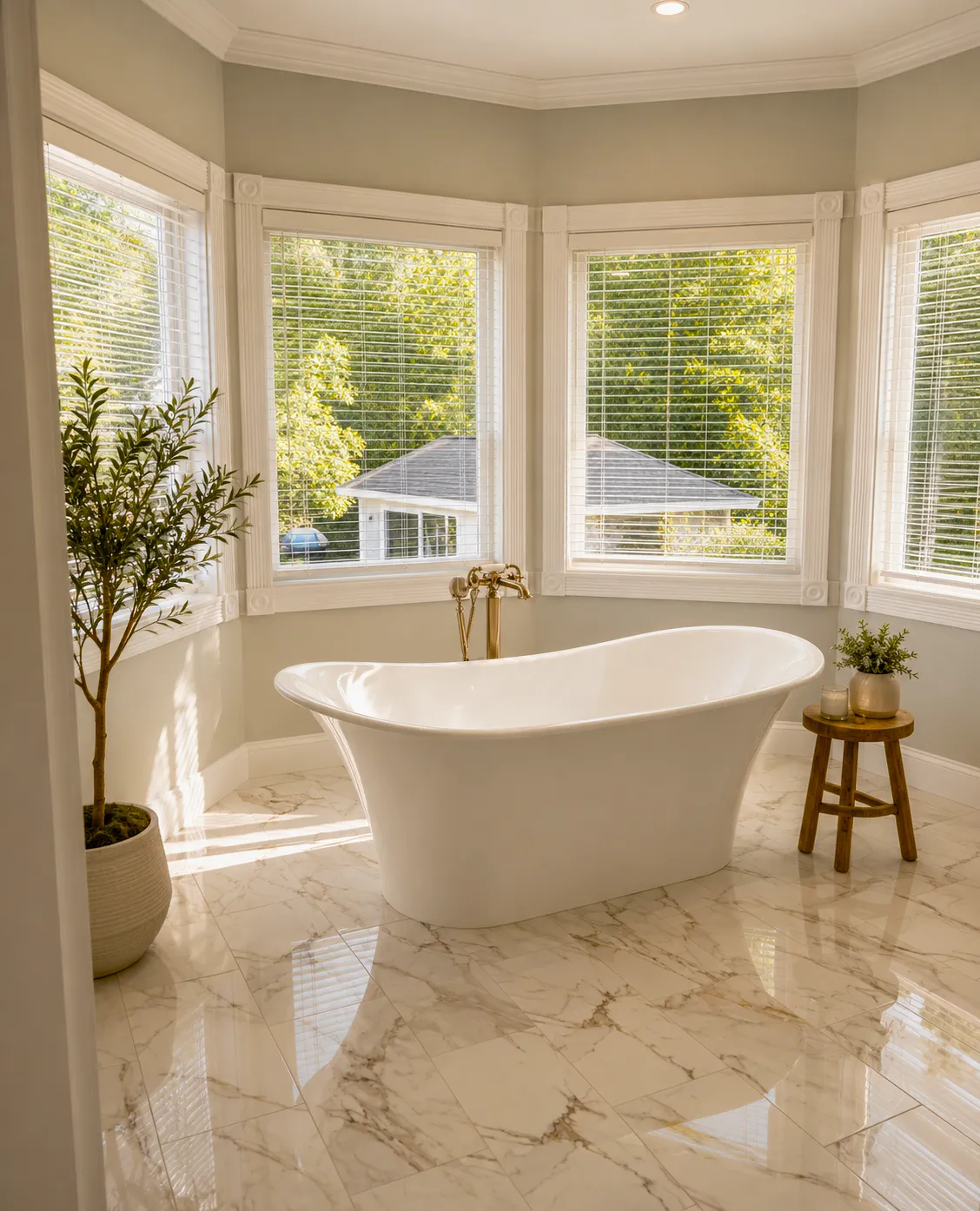 Primary bathroom renovation on Country Club Boulevard in North Dartmouth Massachusetts