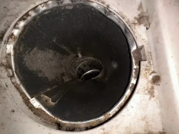 Clean dryer vent outlet after professional cleaning