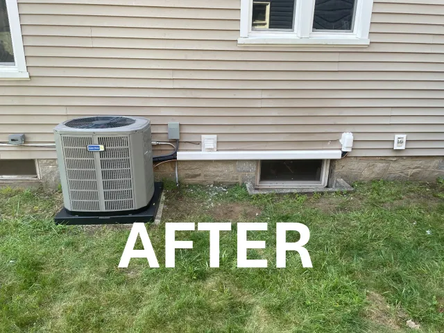 Completed residential cooling system project