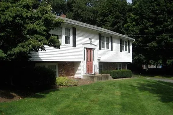 Split-level home exterior project