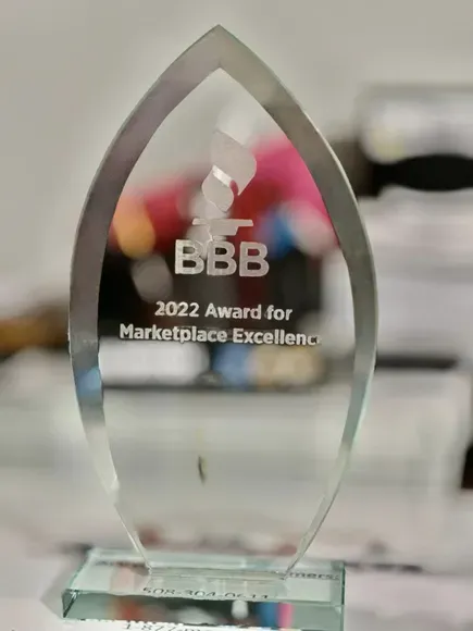 BBB Marketplace Excellence Award | Worcester | Plumbers