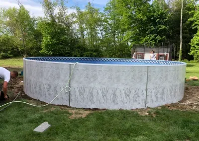 Radiant Aboveground Pool