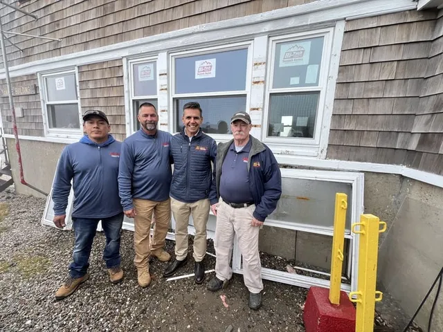 Installed Hi-Tech Summit Series window on a shingled building