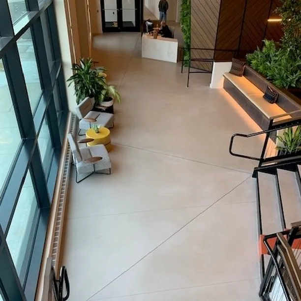 Before and After. Super Nop Walk-off Mat. Cut to specification. Excellent product from Matter Surfaces. @liveamaya @mattersurfaces