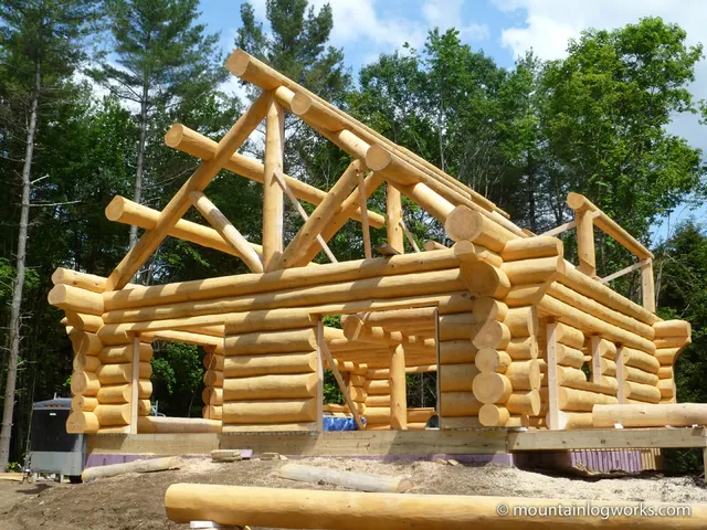 work photo from mountainlogworks.com