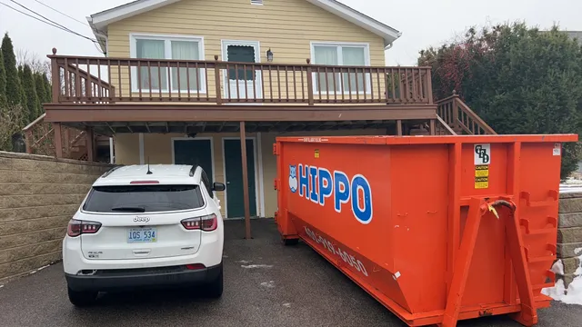Hippo Dumpster Rental work photo