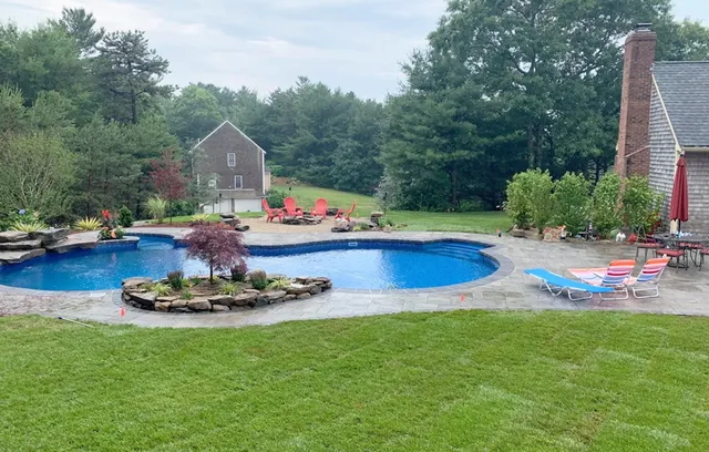 Bearce Pool & Landscape work photo