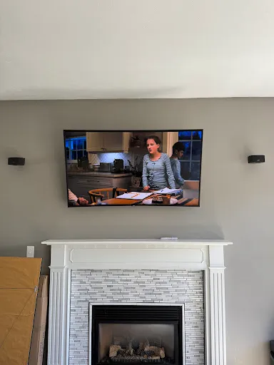 Precision Mount Installs work photo