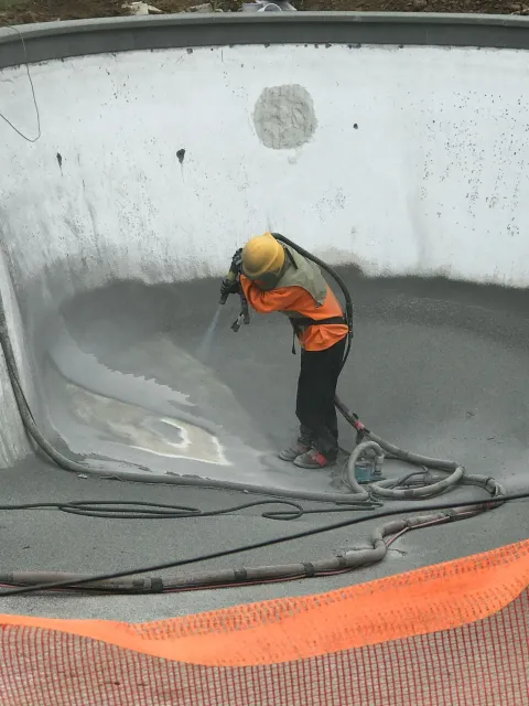 work photo from ravepools.com