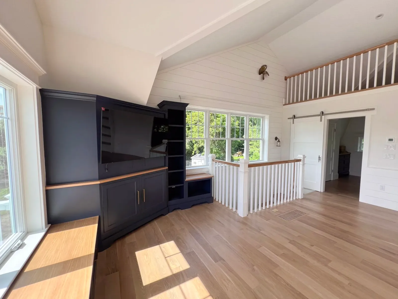 Corner Cabinet, Bench Seat, Railings In Dighton