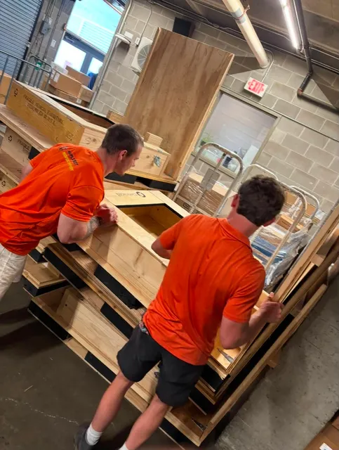 Maple Street Moving Company work photo