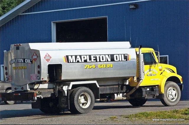 Mapleton Oil Company work photo