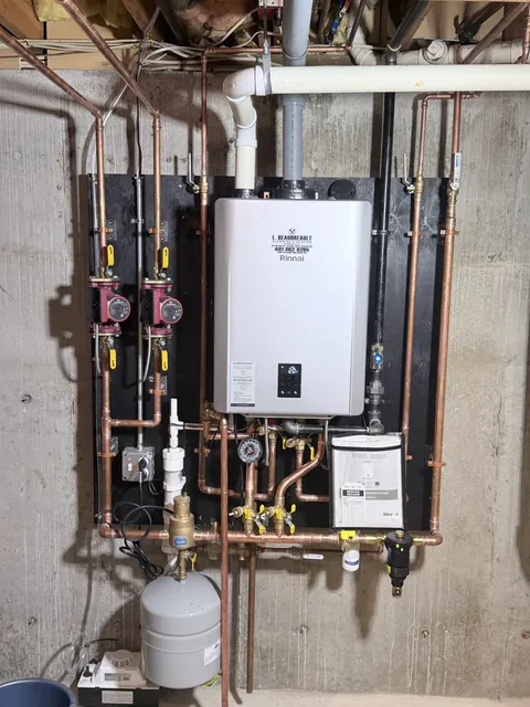 L. Beaudreault Plumbing & Heating LLC work photo