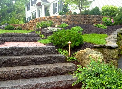 font steps up to home