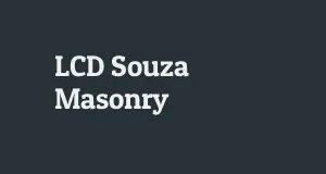 LCD Souza Masonry logo