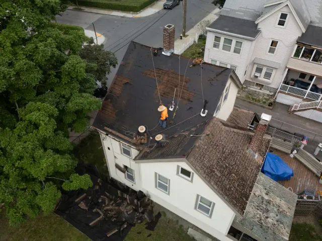 Commercial flat roofing, EPDM and TPO, Quincy MA