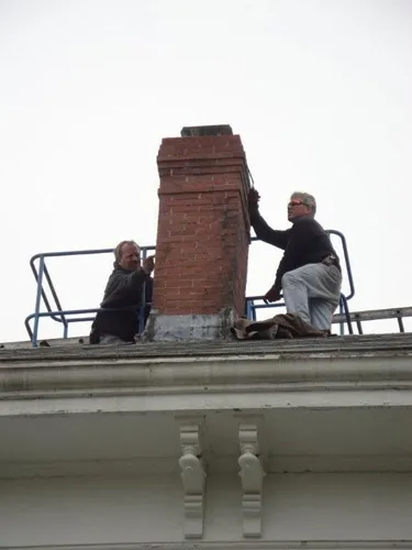 work photo from oldtymechimneysweep.com