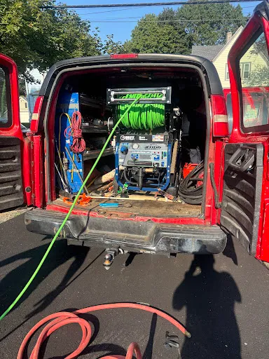 Drain Works drain cleaning and plumbing Brockton work photo