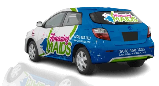 Amazing Maids work vehicle back/side View