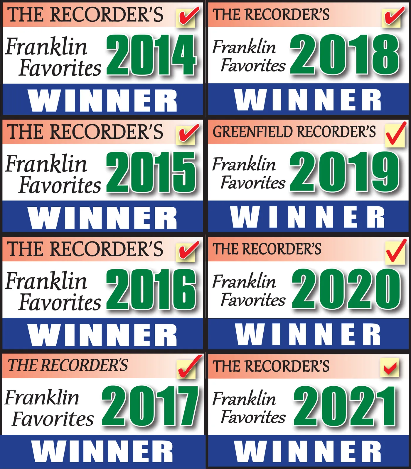 The Recorder's Frankling Favorites